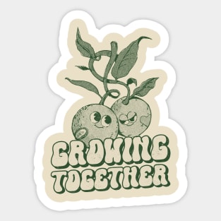 Growing Together Sticker